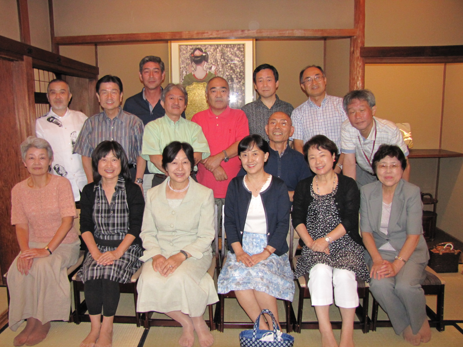 田花君が送ってくれた集合写真